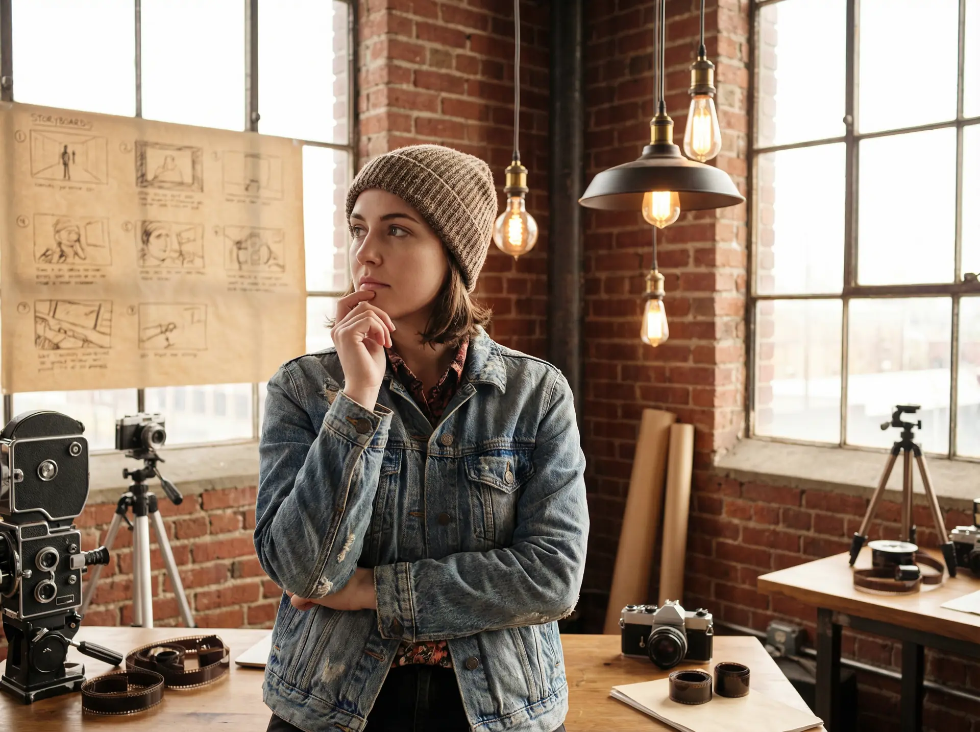 国产视频 新锐导演林子墨在Loft工作室创作